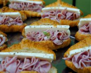 �̴� ũ�ξƻ� ����Ƹ� ������ġ Mini Croissant Jambon Beurre Sandwich