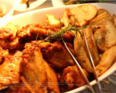 ���ȷ��� & ���� ���� Buffalo Wing & Wedge Potato