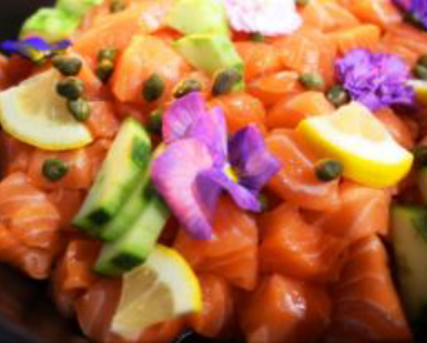 ���� ī������ Salmon carpaccio