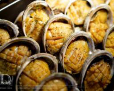 ���� ���� �������� Grilled Abalone with Garlic Butter